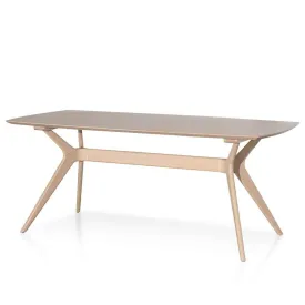 1.85m Dining Table - Pale Oak