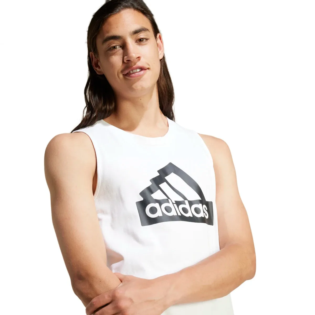 adidas Men's Modern Essentials Graphic Tank Top