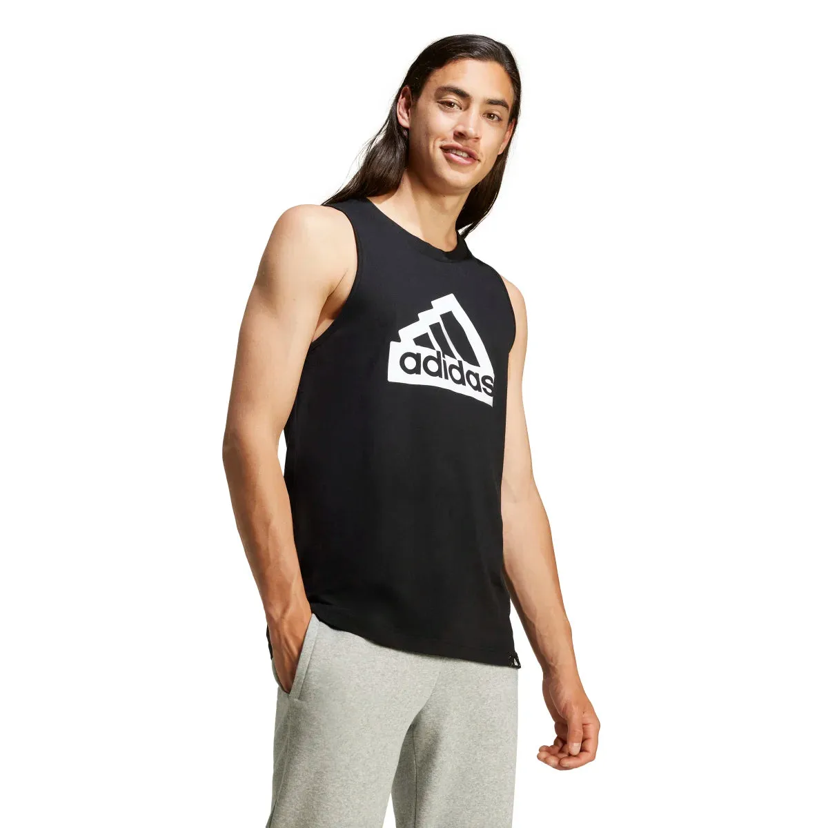 adidas Men's Modern Essentials Graphic Tank Top