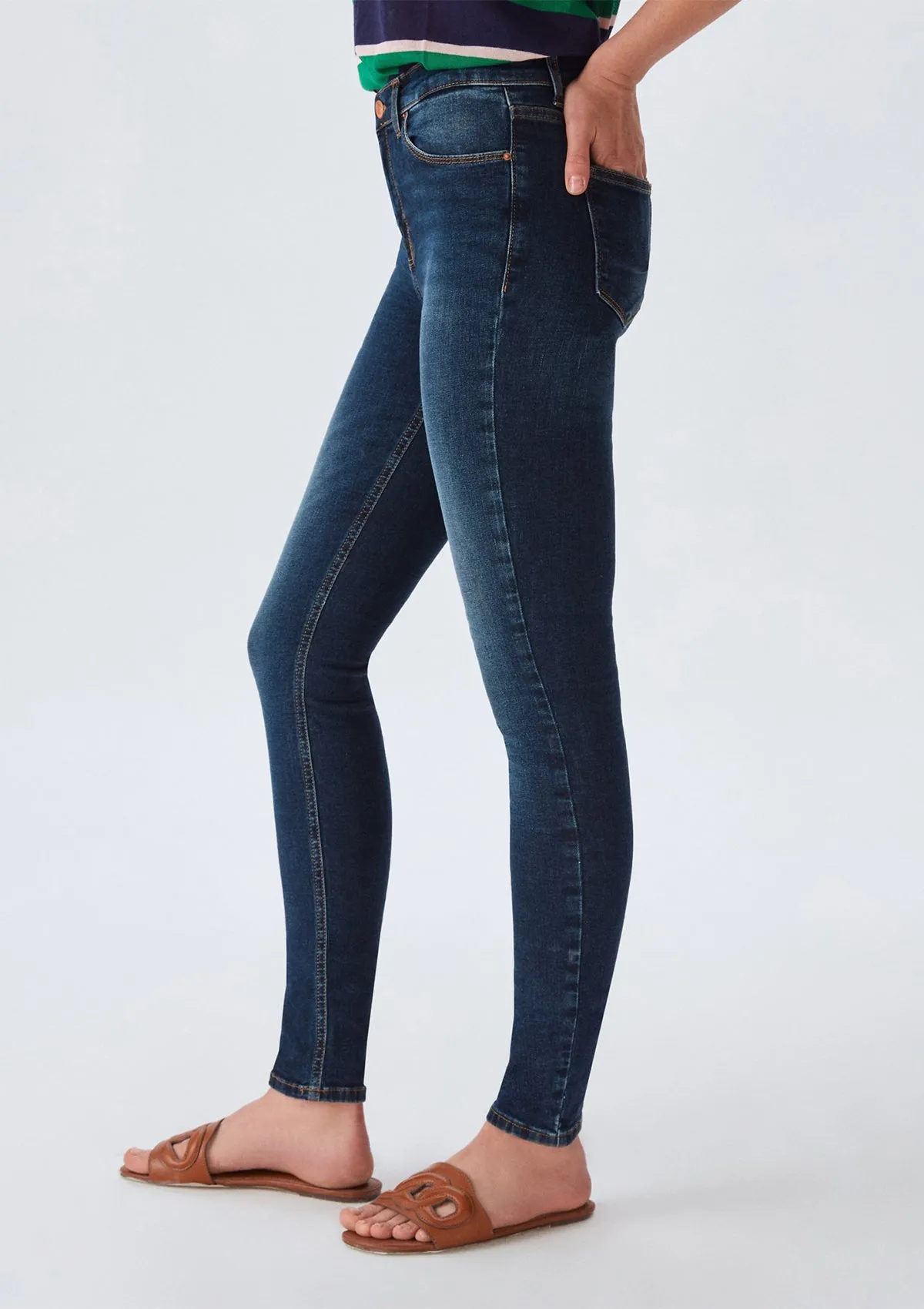 Amy X Rossa Undamaged High Rise Skinny Jean