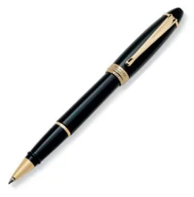 Aurora Ipsilon Resin Black Rollerball Pen