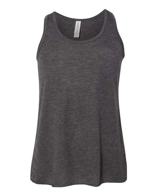 BELLA   CANVAS Youth Flowy Racerback Tank