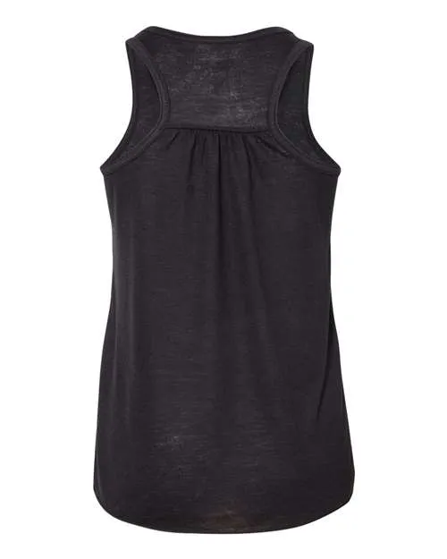 BELLA   CANVAS Youth Flowy Racerback Tank