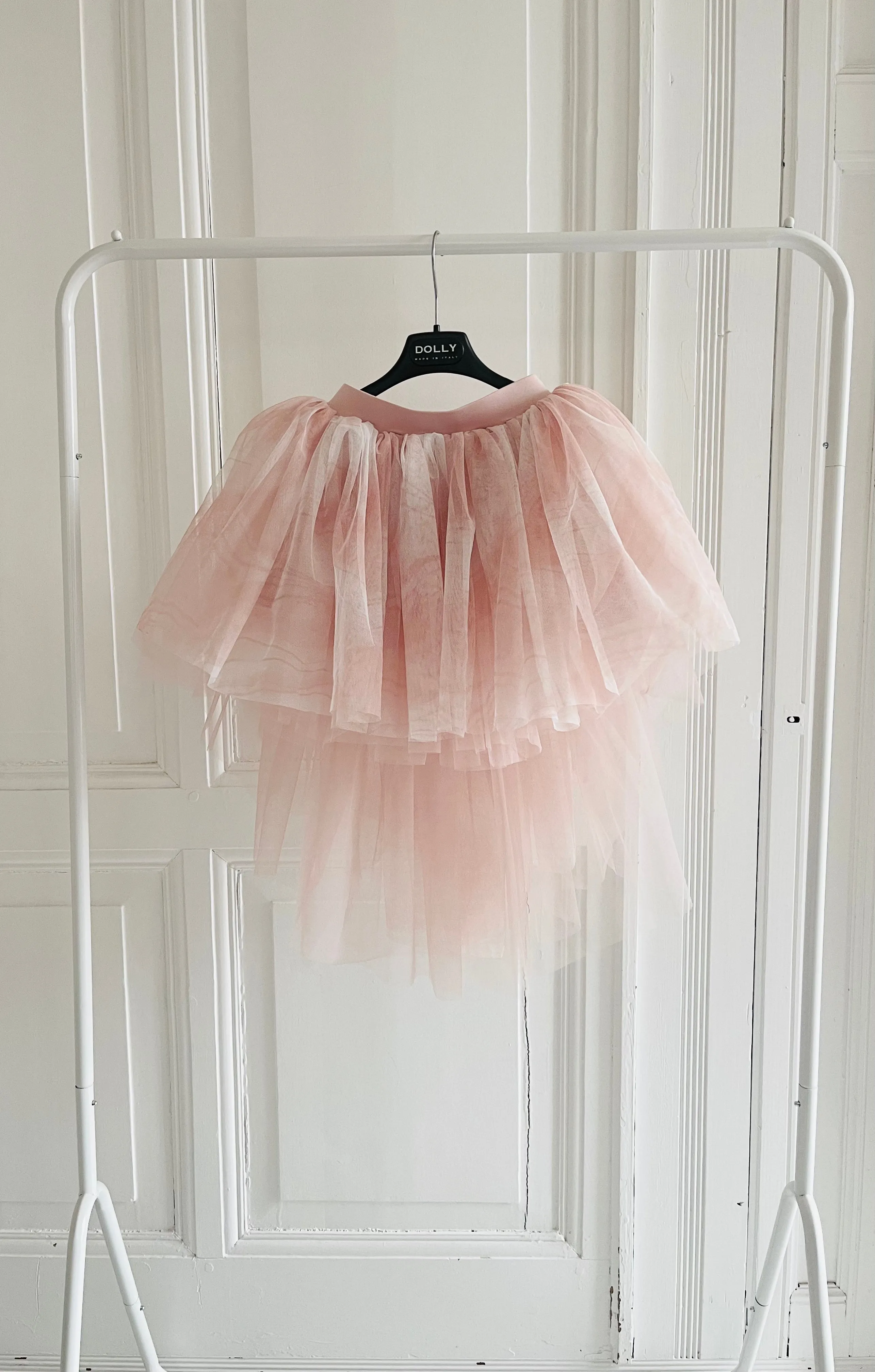 DOLLY® DREAMY DANCING CLOUDS HIGH-LOW TUTU SKIRT pink clouds ☁️