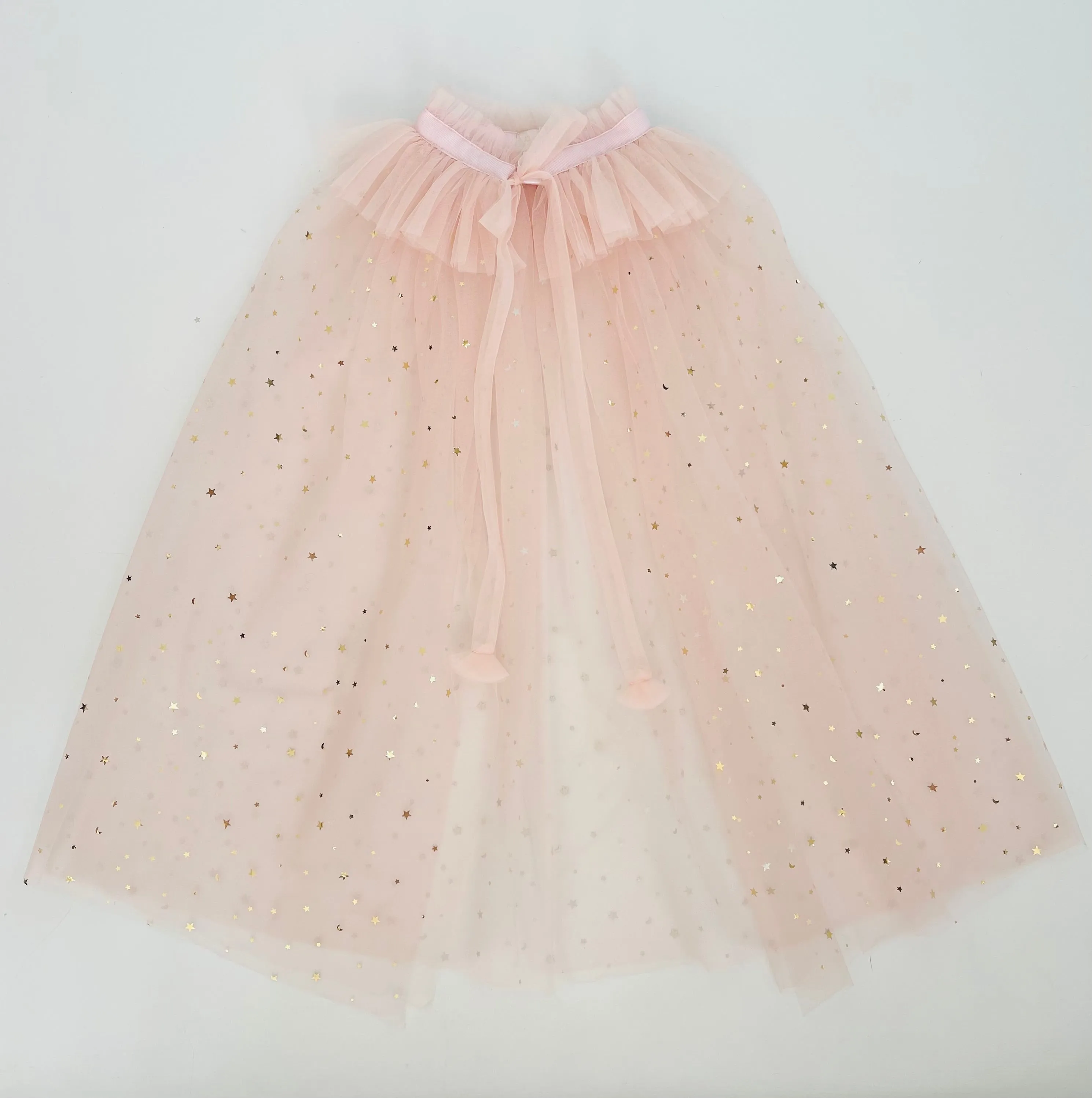 DOLLY® STARS & MOON ⭐️ 🌙 TULLE CAPE ballet pink