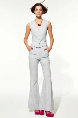 Doxy Flared Cotton Trousers