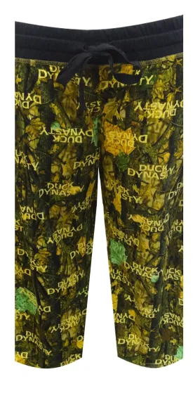 Duck Dynasty Green Leaf Capri Lounge Pants