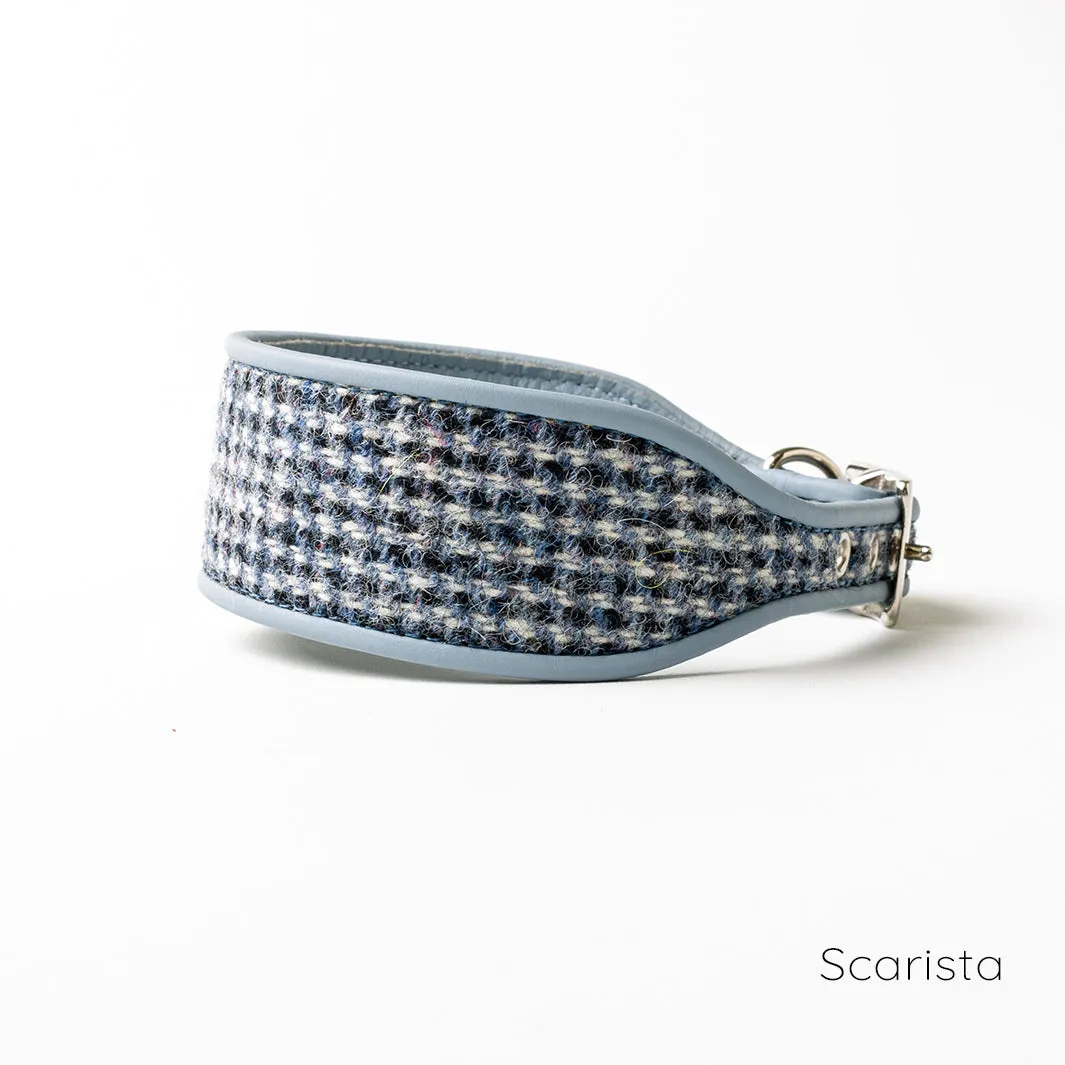 Harris Tweed Sighthound Collar by Holly&Lil