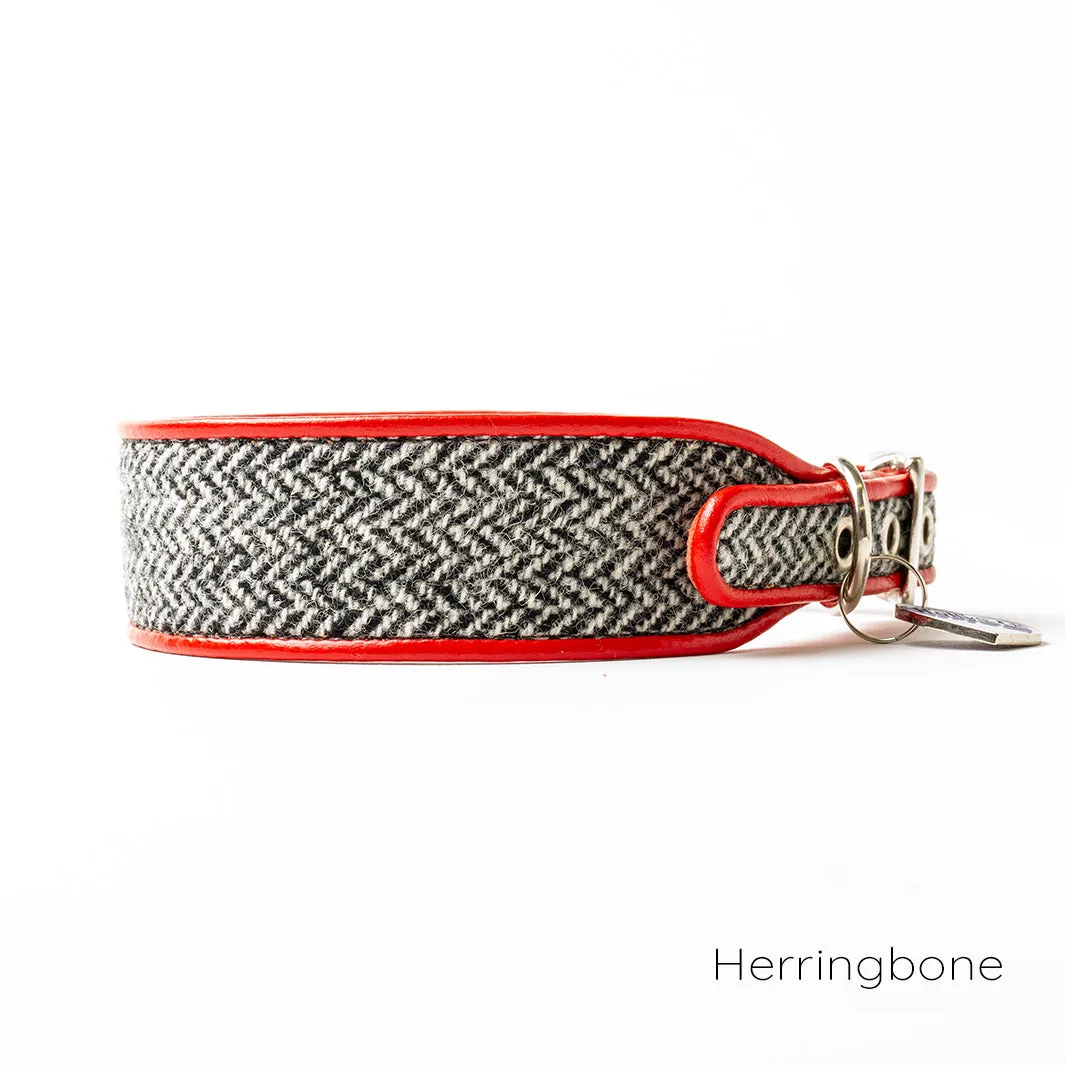 Harris Tweed Sighthound Collar by Holly&Lil