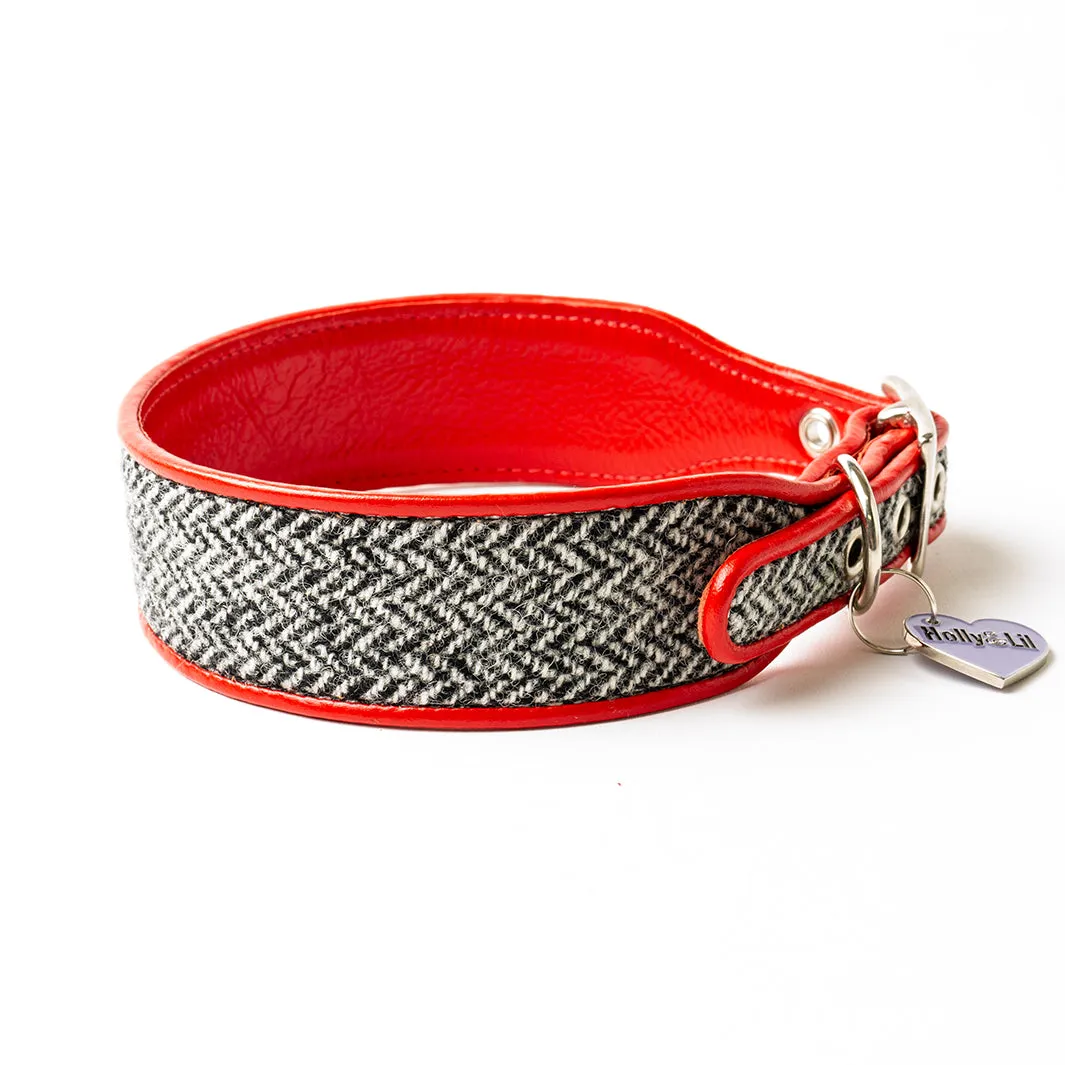 Harris Tweed Sighthound Collar by Holly&Lil