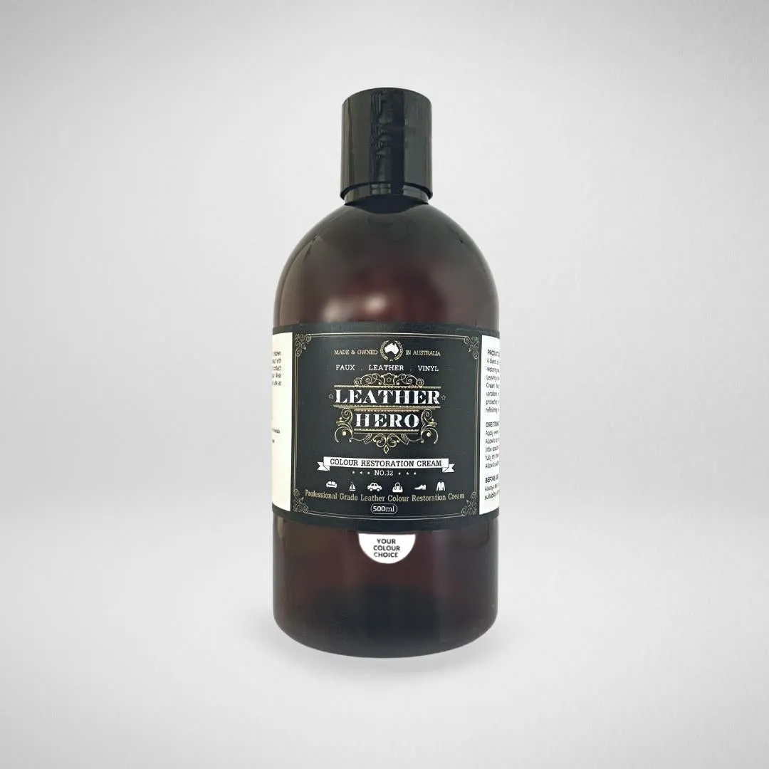 Leather Colour Cream - Graphite