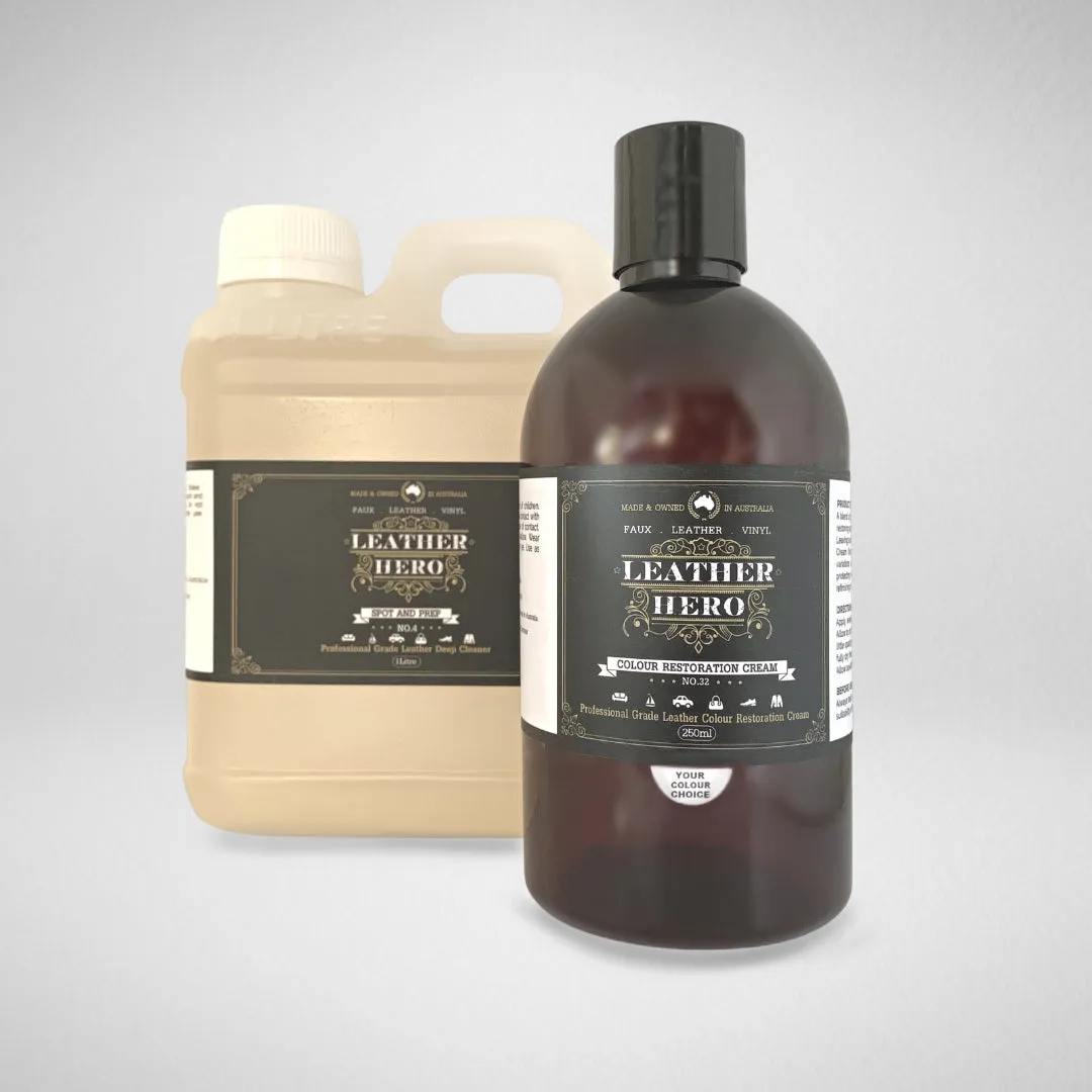 Leather Colour Cream Kit - Aniline Forest