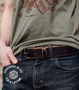 Leather Workman Belt - USA Made