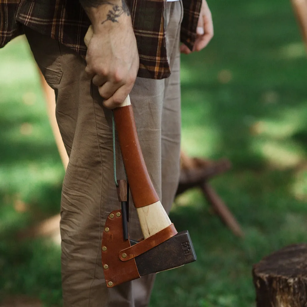 Leather Wrapped Axe & Hatchet