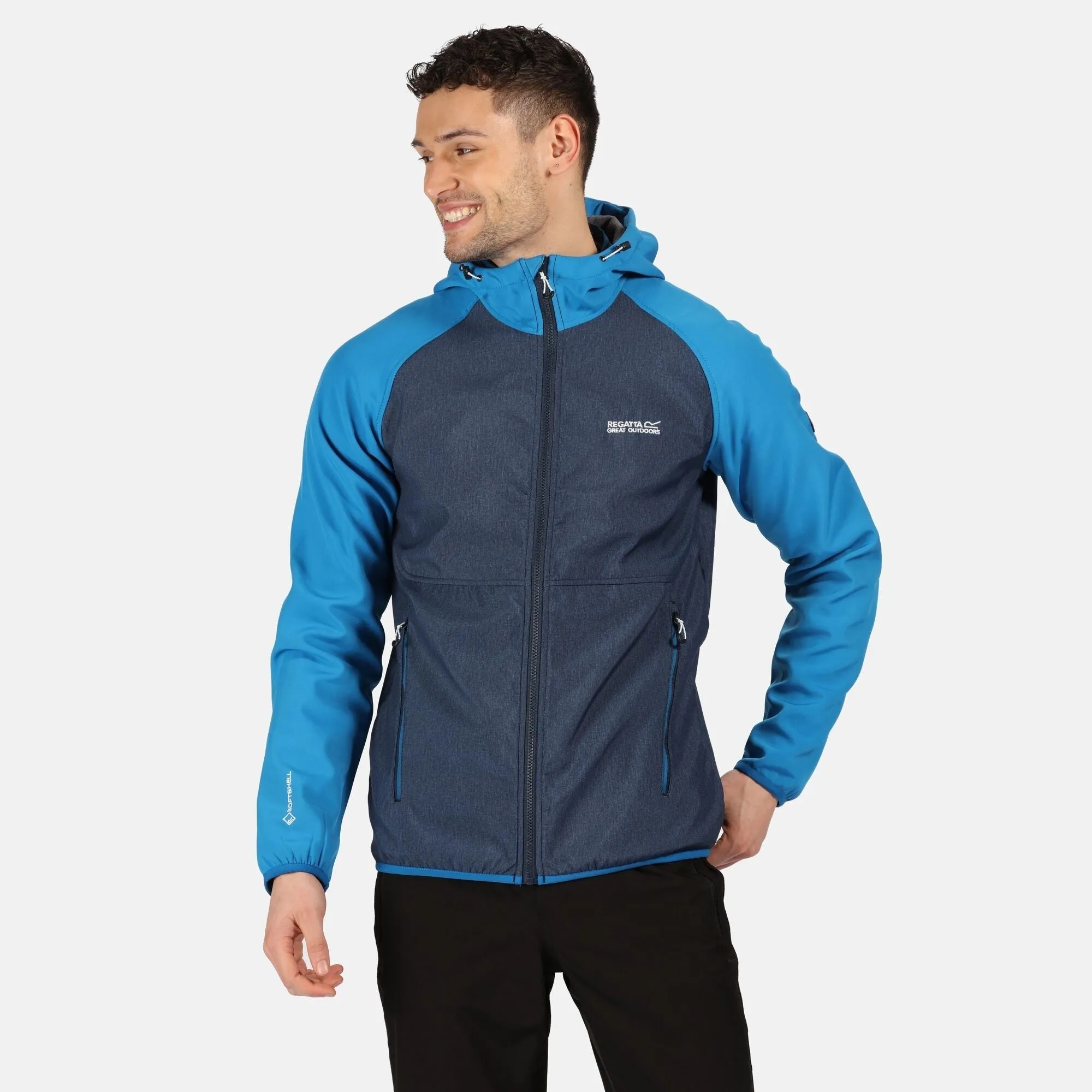 Men's Arec II Hooded Softshell Walking Jacket