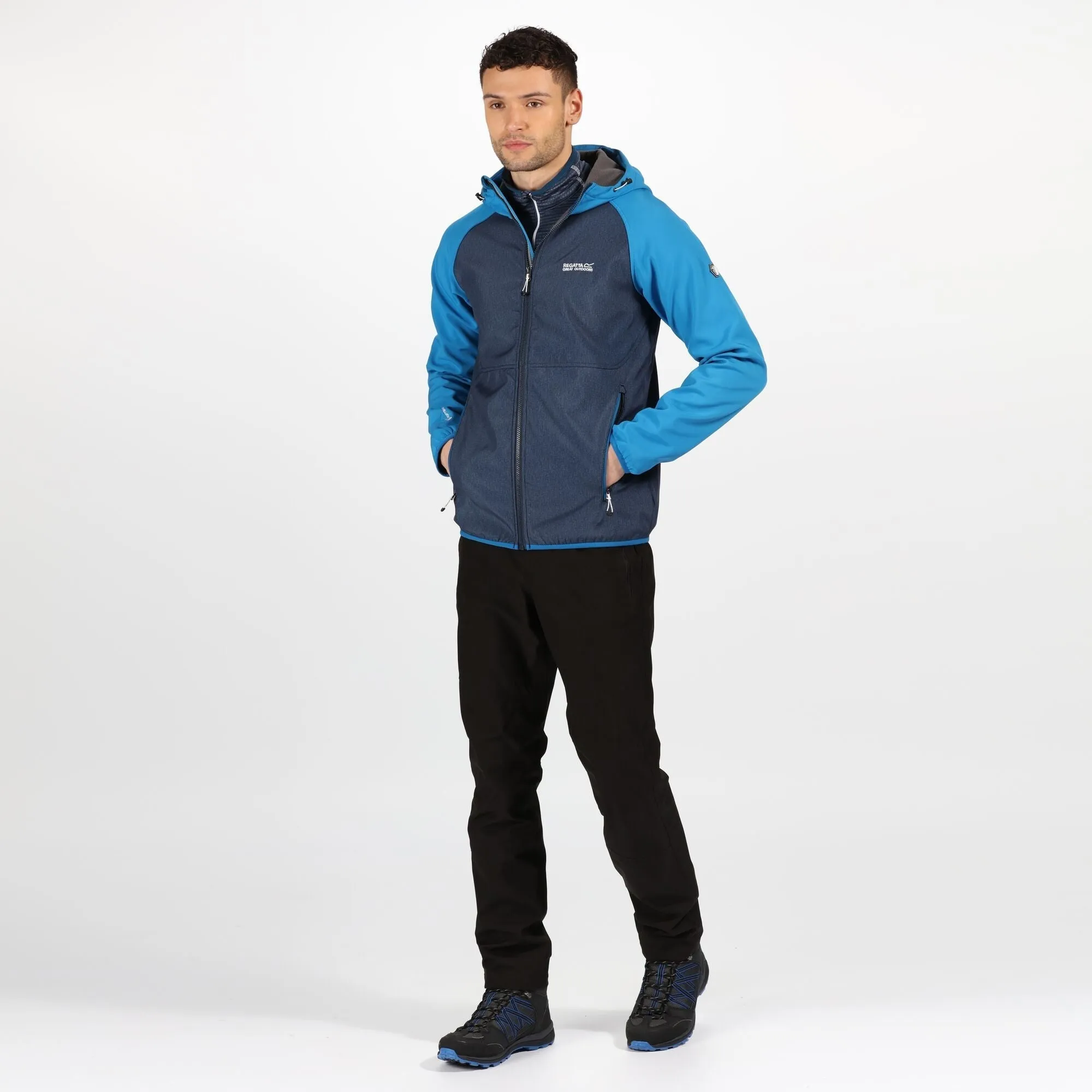 Men's Arec II Hooded Softshell Walking Jacket