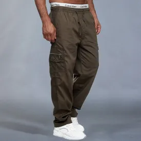 Men's Casual Loose Pants With Multiple Pockets