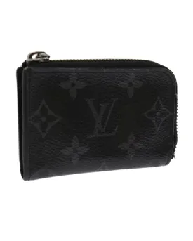 Monogram Eclipse Coin Purse with Multiple Pockets - Authentic Louis Vuitton