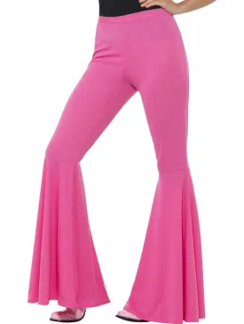 Pink Flared Trousers