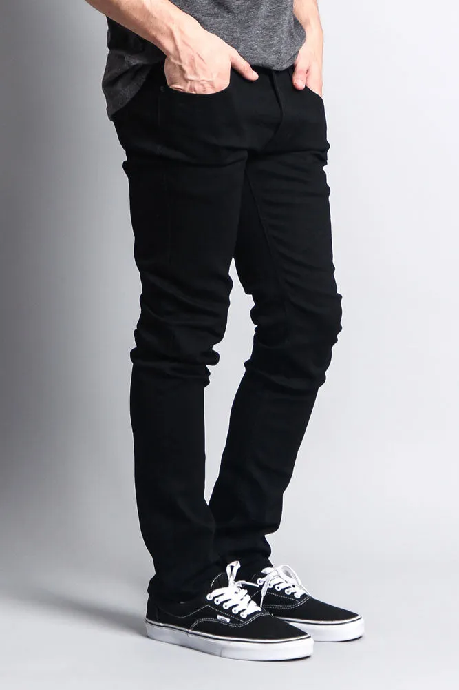 Premium Denim Skinny Fit Jeans (Black)