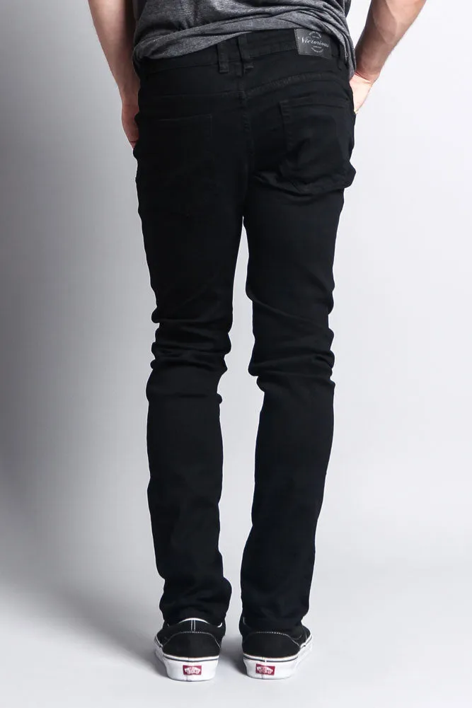 Premium Denim Skinny Fit Jeans (Black)