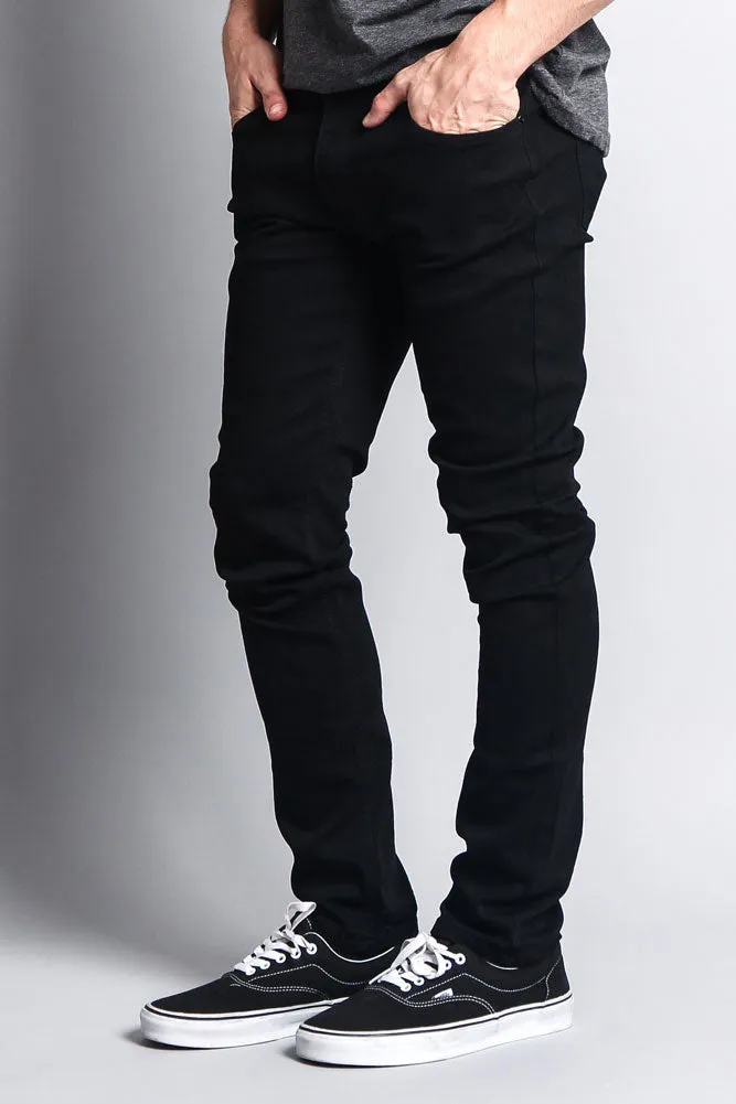 Premium Denim Skinny Fit Jeans (Black)