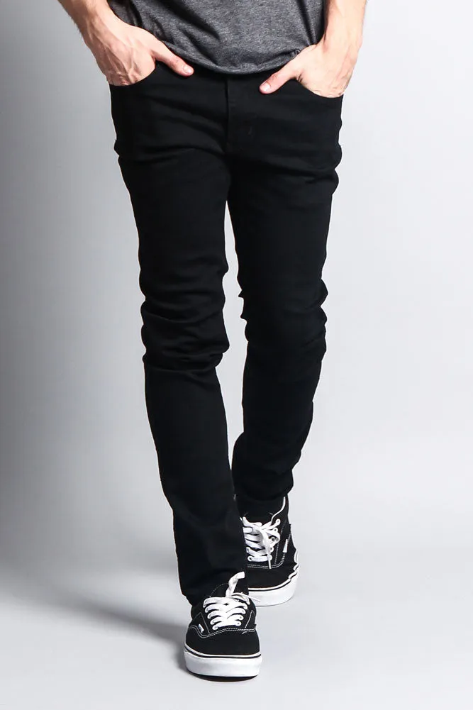 Premium Denim Skinny Fit Jeans (Black)