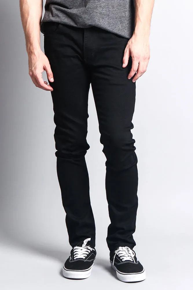 Premium Denim Skinny Fit Jeans (Black)