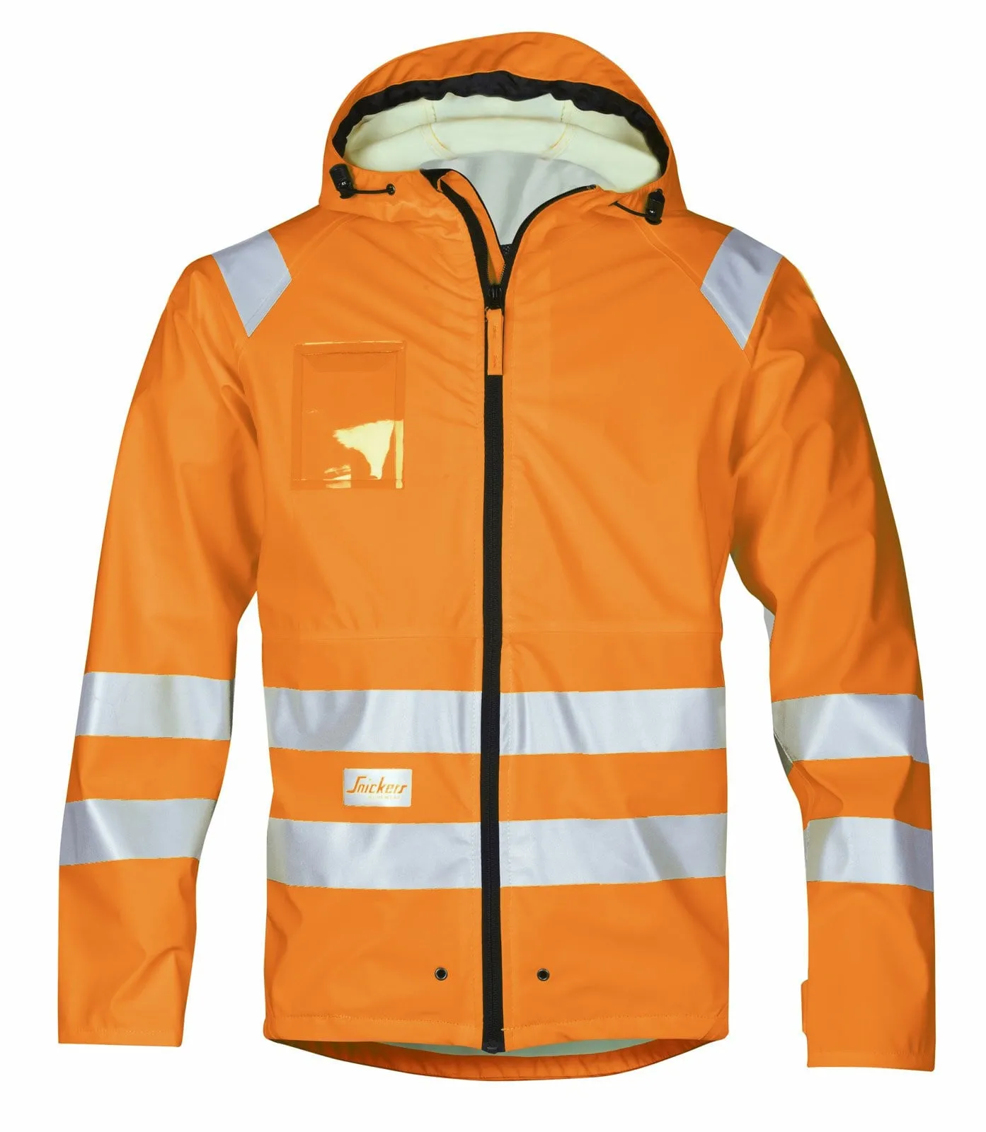 Snickers Hi Vis Waterproof Lightweight Work Jacket EN343 Class 3 - 8233