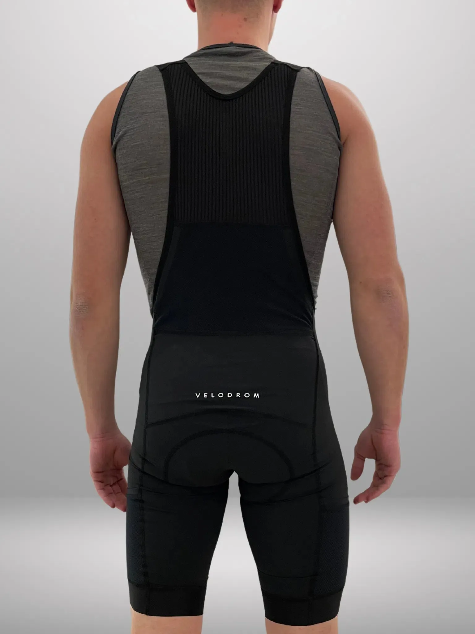 VELODROM Cargo Bib Shorts - Classic Black