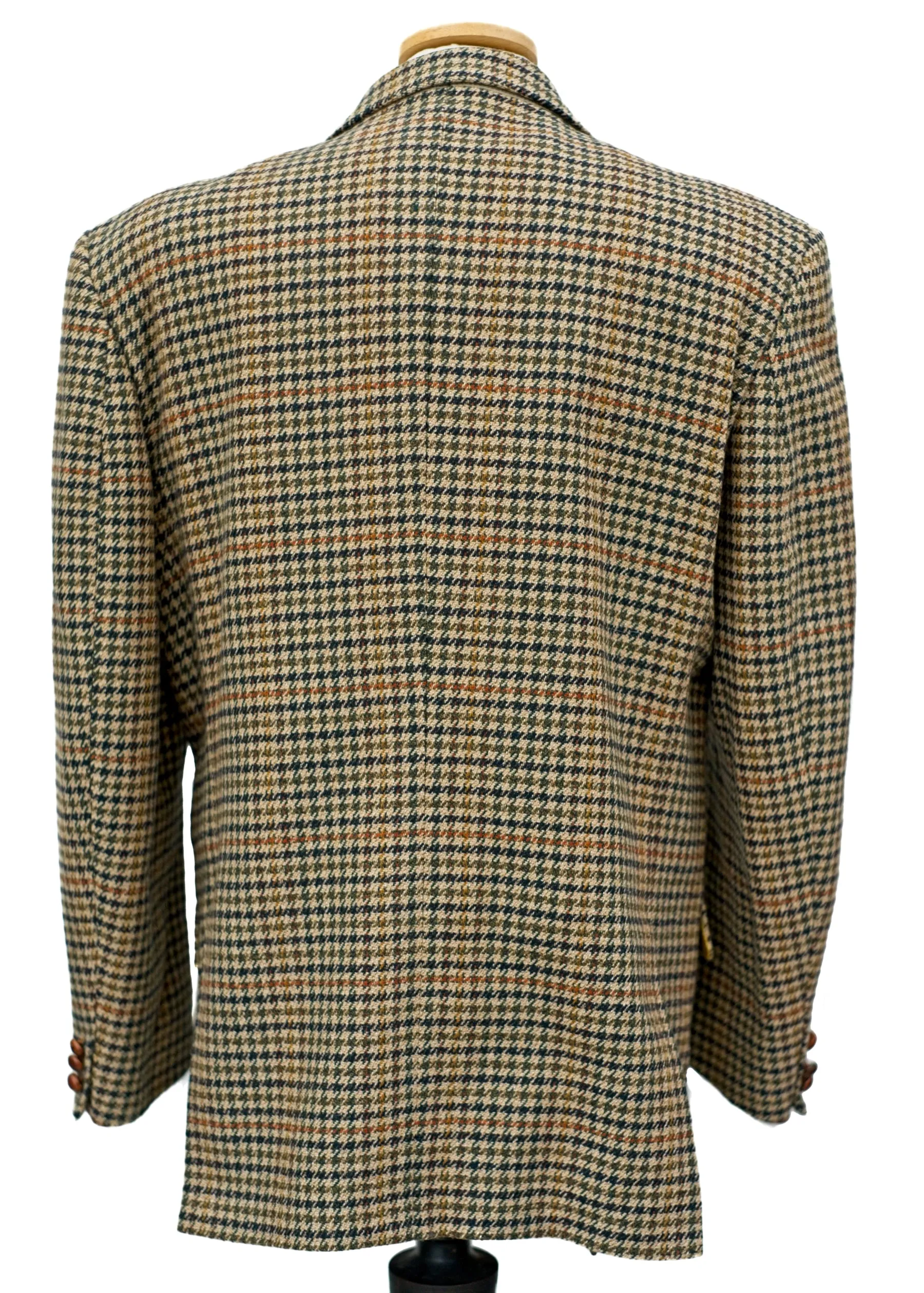 Vintage Tweed Dogtooth Check Jacket • Harvie hudson • 42R